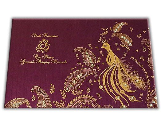21st Birthday Custom Invitation Card | 21st Birthday Invitation peacock theme AMSO - 239 - Raniti LLC - Custom Invitations & Stationery
