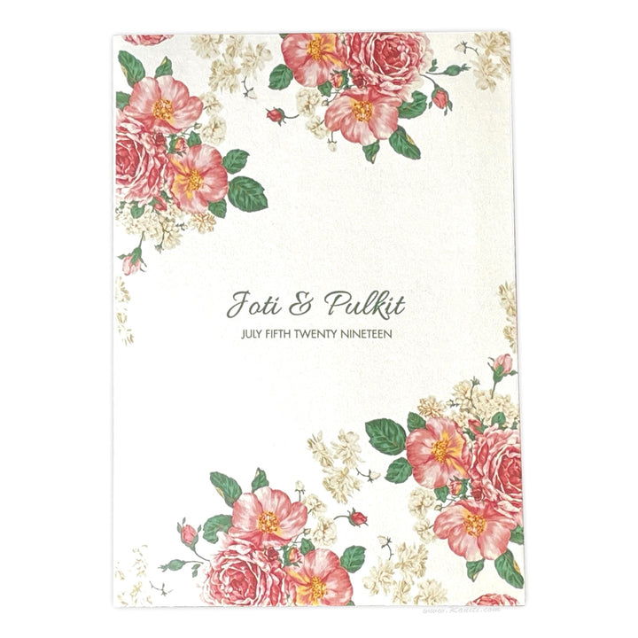 Watercolor Floral Rustic Custom Invitation Card AM-236  Raniti LLC - Custom Invitations & Stationery