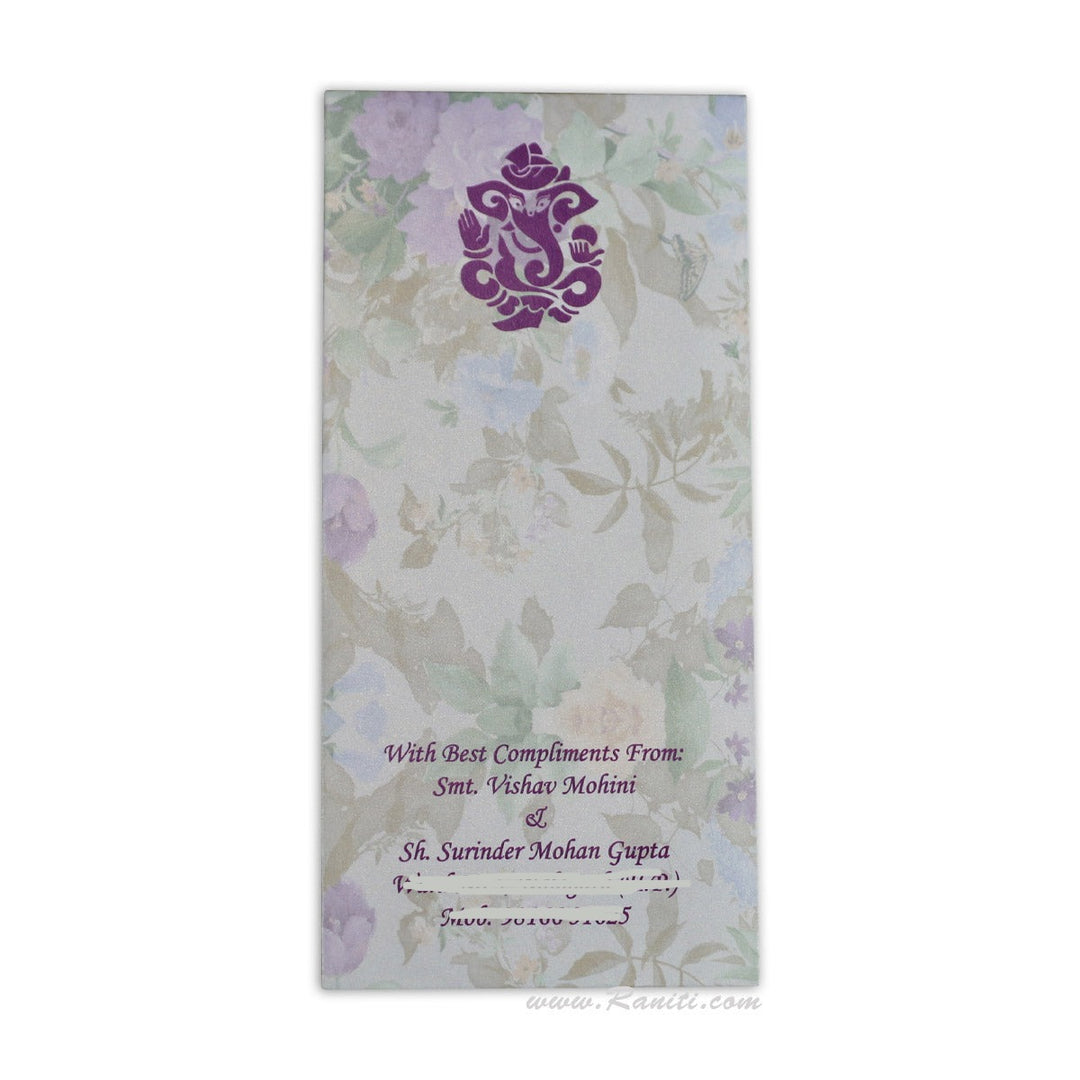 Cash Gift Envelopes | Custom Gift Envelopes | Floral Theme Custom and Personalized Money Gift Check Envelope AME-16  Raniti LLC - Custom Invitations & Stationery