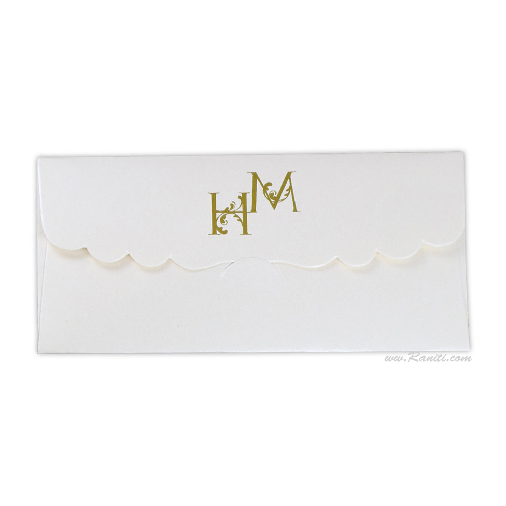 Cash Gift Envelopes | Custom Gift Envelopes | Floral Theme Custom and Personalized Money Gift Check Envelope AME-2  Raniti LLC - Custom Invitations & Stationery