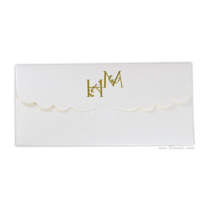 Cash Gift Envelopes | Custom Gift Envelopes | Floral Theme Custom and Personalized Money Gift Check Envelope AME-2  Raniti LLC - Custom Invitations & Stationery