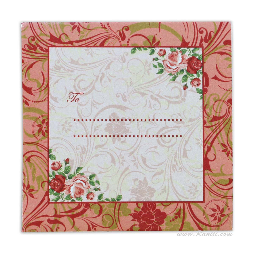 Custom and Personalized Gift Card Envelope Cover AME-30  Raniti LLC - Custom Invitations & Stationery