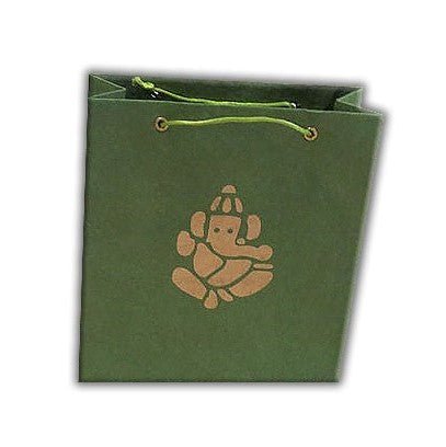 Ganesh print Personalized Paper Bag - Custom Wedding Gift bags | Guest Welcome Bags AMGB-23  Raniti LLC - Custom Invitations & Stationery