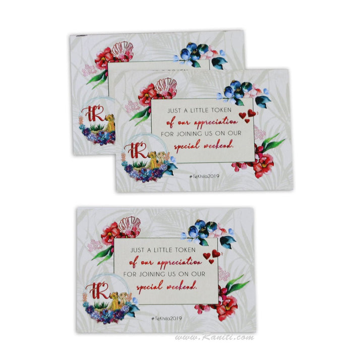 Personalized Gift Tag, Custom Gift Tag, Personalized Tags | Pack of 50 and 100 Gift Tag AMTAG-5  Raniti LLC - Custom Invitations & Stationery