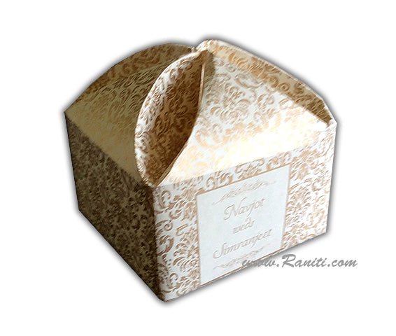 Custom Personalized Gift Hamper Boxes | Elegant Favor Boxes for Milestone Celebrations  | Thank You Gift Boxes | Baby Shower Favor | Festival Gift Boxes | Guests Wedding Gift Table Décor FB-31 X-Large Raniti LLC - Custom Invitations & Stationery