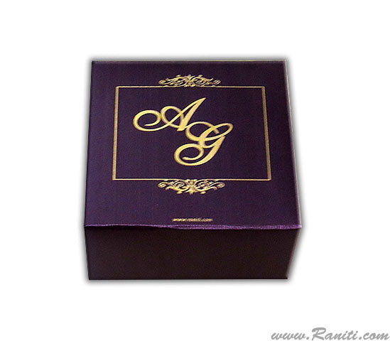 Damask Theme Sweet-Cake-Chocolate Custom Box | Wedding Cake Box | Traditional Sweet Favor Boxes | Thank You Gift Boxes | SB-18  Raniti LLC - Custom Invitations & Stationery