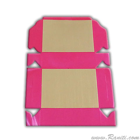 Fuchsia Pink Foldable Theme Sweet-Cake-Chocolate Custom Box | Wedding Cake Box | Traditional Sweet Favor Boxes | Thank You Gift Boxes | SB-7  Raniti LLC - Custom Invitations & Stationery