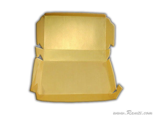 Golden Foldable Sweet-Cake-Chocolate Custom Box | Wedding Cake Box | Traditional Sweet Favor Boxes | Thank You Gift Boxes | SB-9  Raniti LLC - Custom Invitations & Stationery