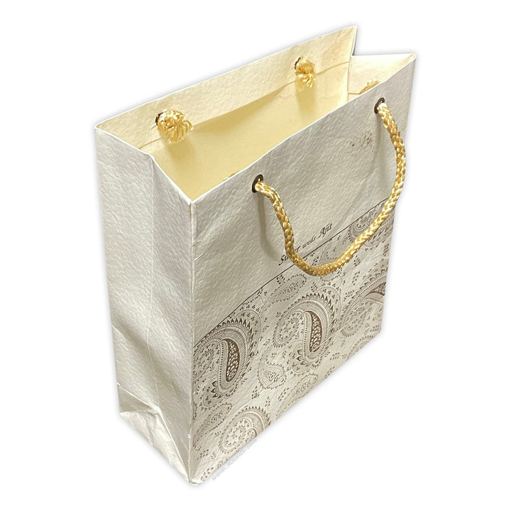 Elegant Personalized Paper Bag - Paisley Theme Custom Wedding Gift Bags AMGB - 8 - Raniti LLC - Custom Invitations & Stationery