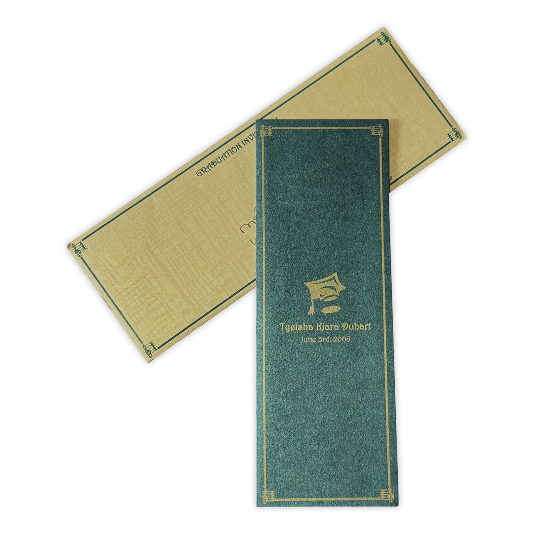 Graduation Party Custom Invitation Card AMSO - 110 - Raniti LLC - Custom Invitations & Stationery