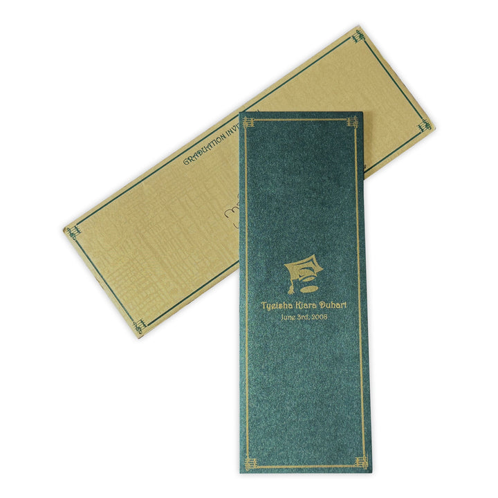 Graduation Party Custom Invitation Card AMSO - 110 - Raniti LLC - Custom Invitations & Stationery