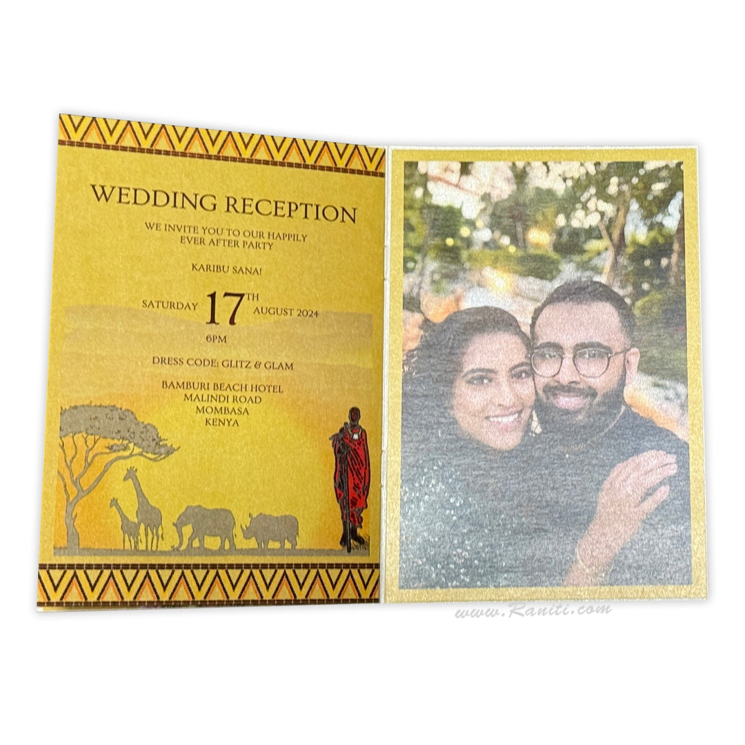 Passport Destination Wedding Custom Invitation | Luxury Passport Wedding Invitation Card | Passport invitation AM - 283 - Raniti LLC - Custom Invitations & Stationery
