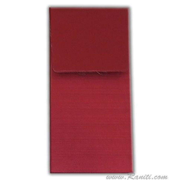 Red Gold Personalized and Custom Money Gift Check Envelopes AME-28 freeshipping - Raniti LLC - Custom Invitations & Stationery