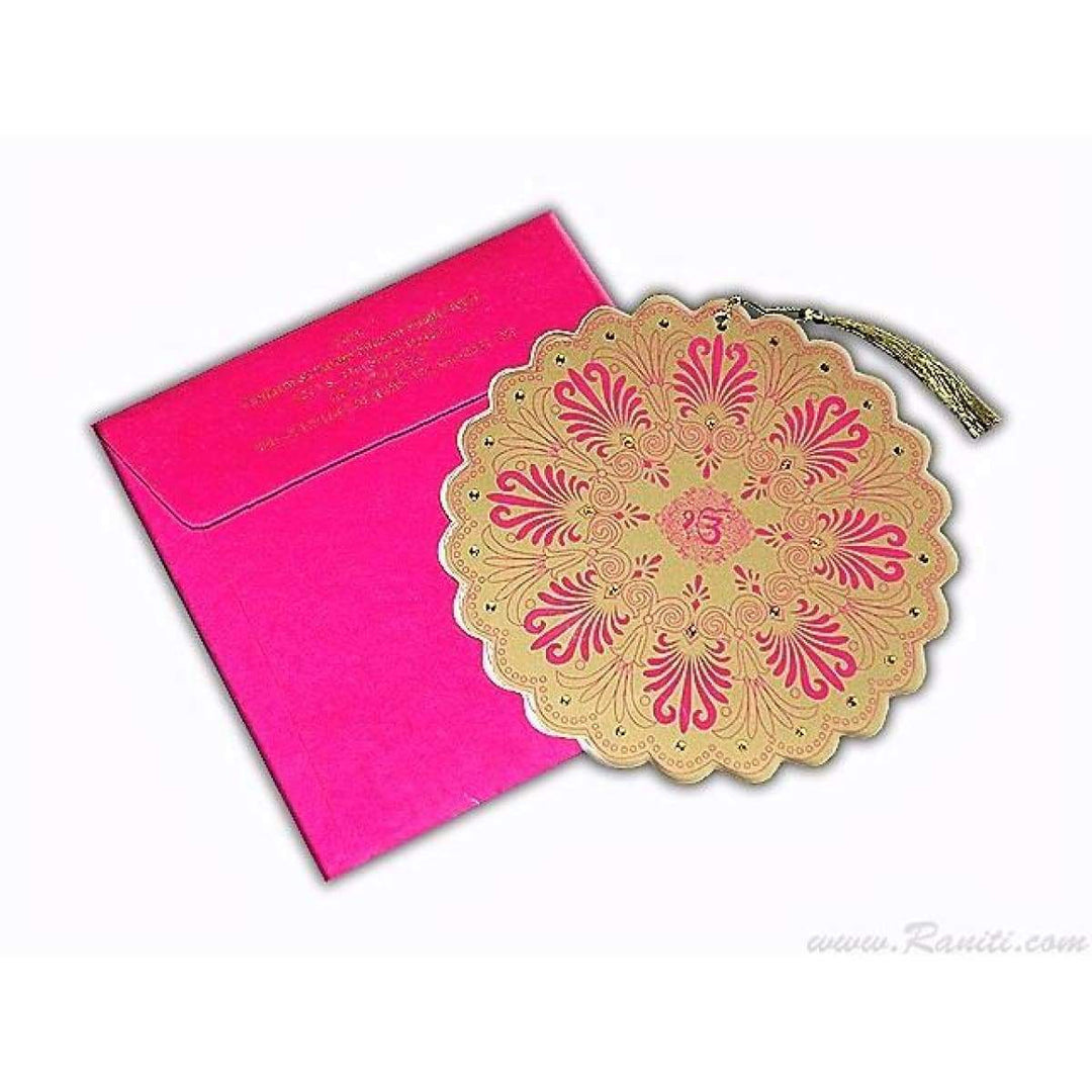 Unique Round Curved Edges Custom Invitation Card, Classic Invitation Card AM-517 freeshipping - Raniti LLC - Custom Invitations & Stationery