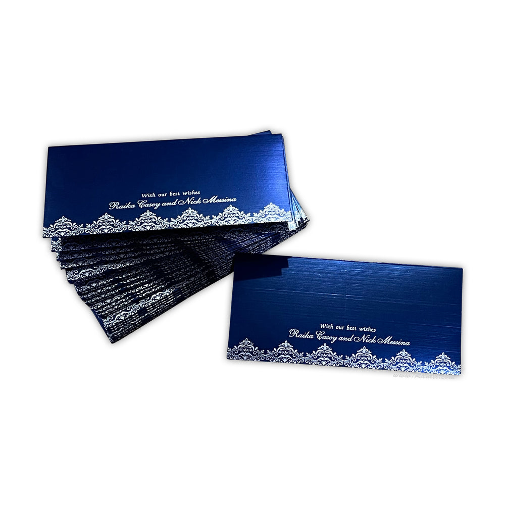 Custom Money Gift Check Envelope AME-17  Raniti LLC - Custom Invitations & Stationery