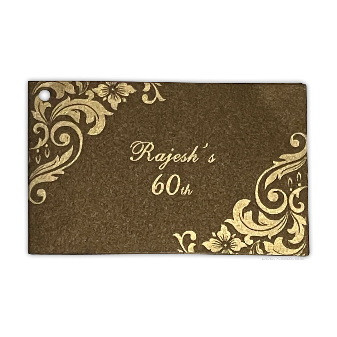 Custom and Personalized Gift Tags Weddings and Special Events  | Packs of 50 and 100 Gift Tags AMTAG-3 100 Raniti LLC - Custom Invitations & Stationery