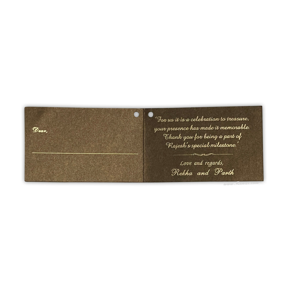 Custom and Personalized Gift Tags Weddings and Special Events  | Packs of 50 and 100 Gift Tags AMTAG-3  Raniti LLC - Custom Invitations & Stationery