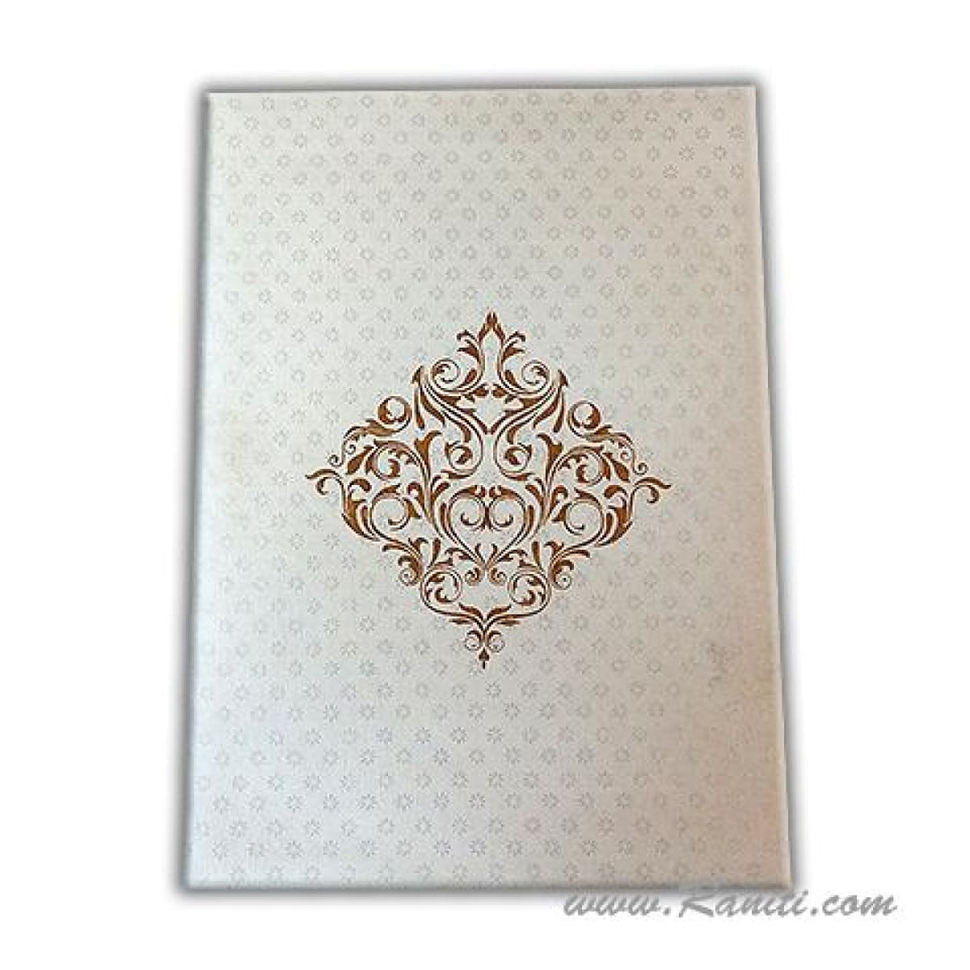 Classic Custom Invitation Card with Beautiful Border Multiple Inserts AM-126 freeshipping - Raniti LLC - Custom Invitations & Stationery