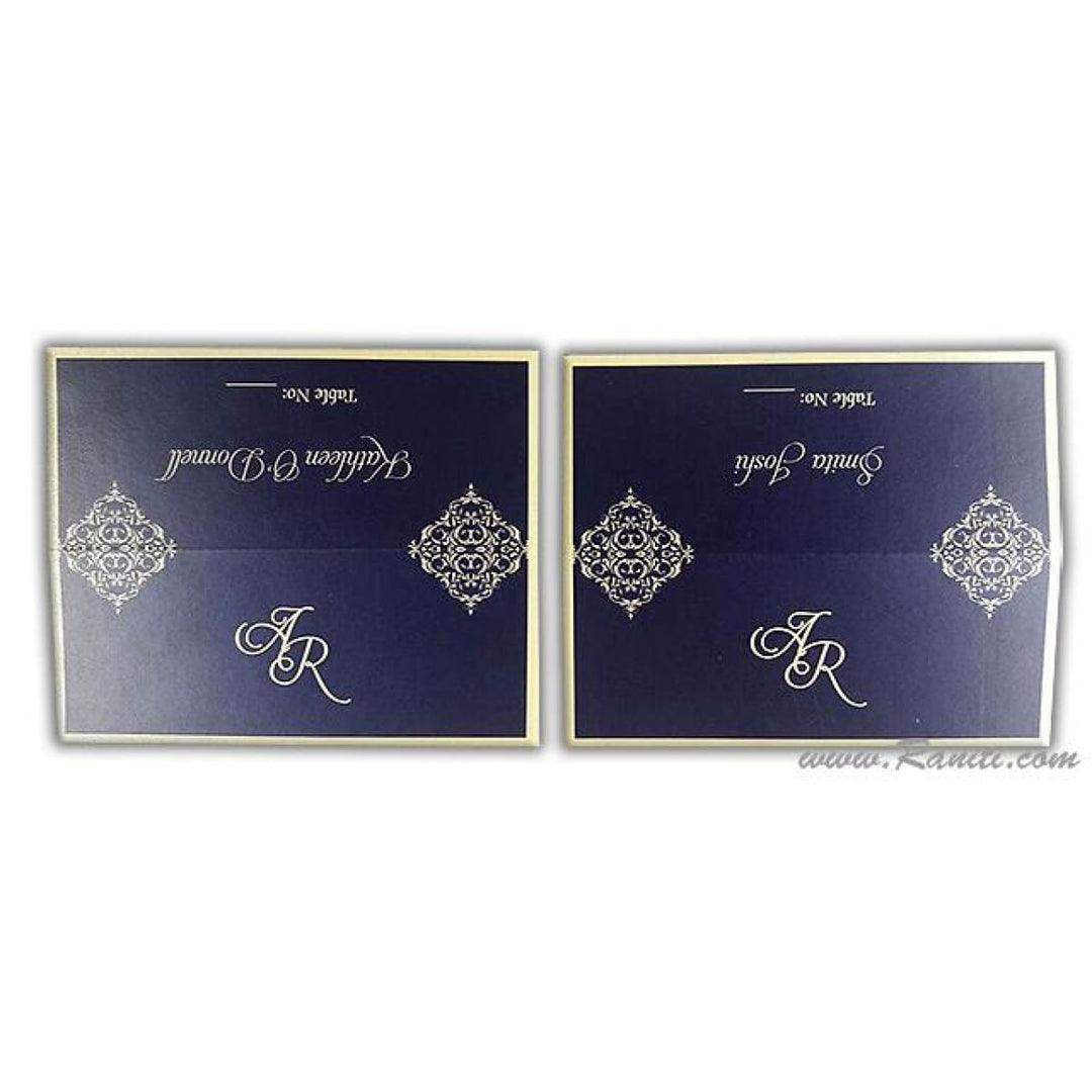 Classic Place Escort Cards Custom | Wedding Place Cards | Seating Name Cards for Receptions, Parties, Events AMPC-16 freeshipping - Raniti LLC - Custom Invitations & Stationery