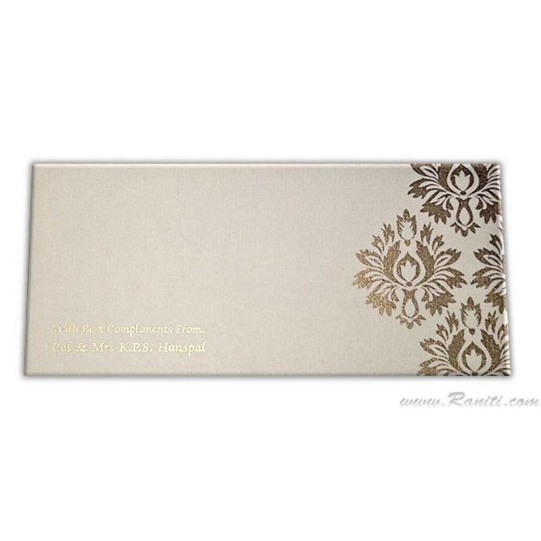 Custom and Personalized Money Gift Check Envelope AME-48 freeshipping - Raniti LLC - Custom Invitations & Stationery