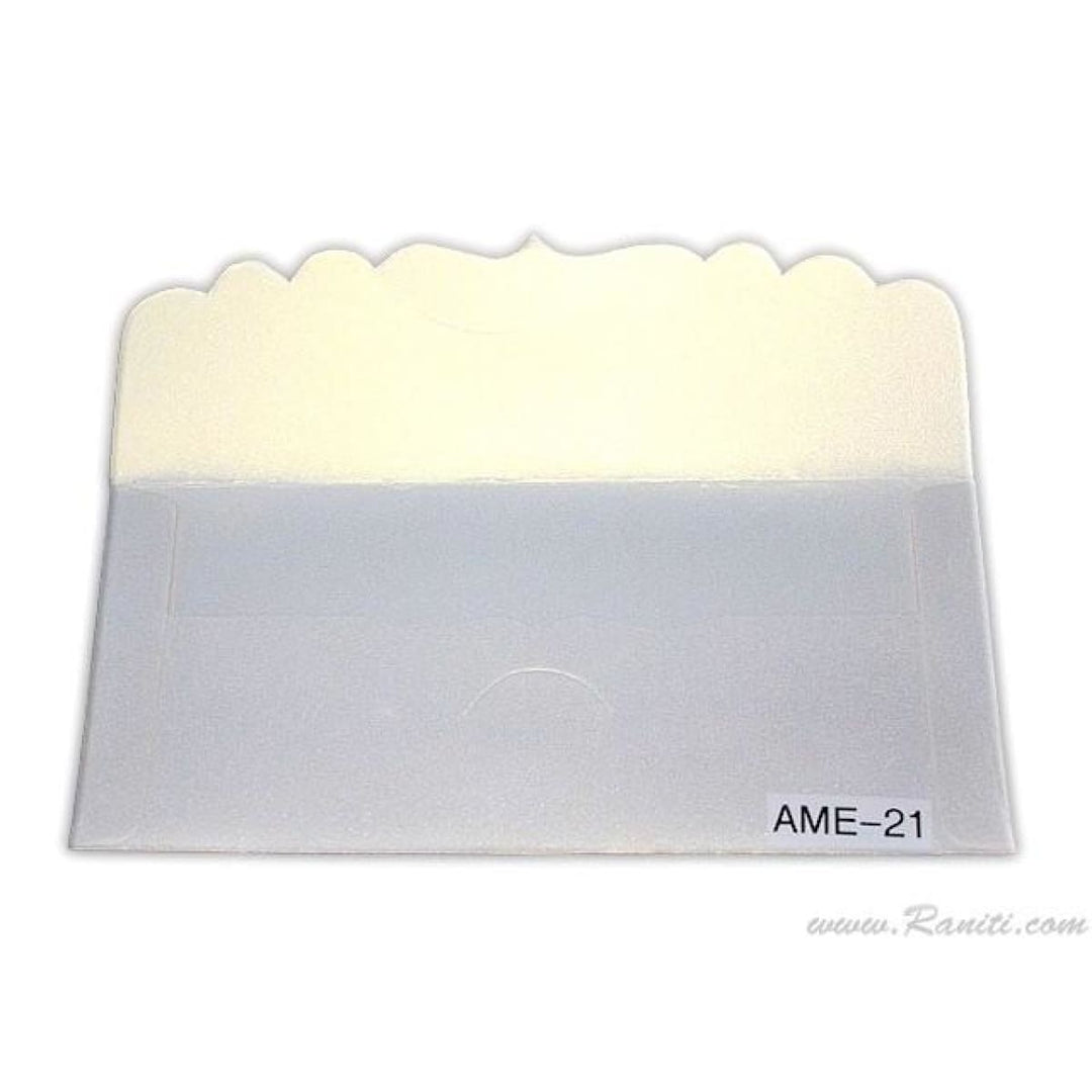 Custom and Personalized Money Gift Check Envelope in Pearl White AME-21 freeshipping - Raniti LLC - Custom Invitations & Stationery