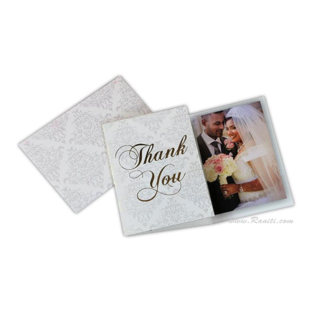 Custom Photo Thank You Cards with Personalized Message | Personalized Stationery TY-23 freeshipping - Raniti LLC - Custom Invitations & Stationery