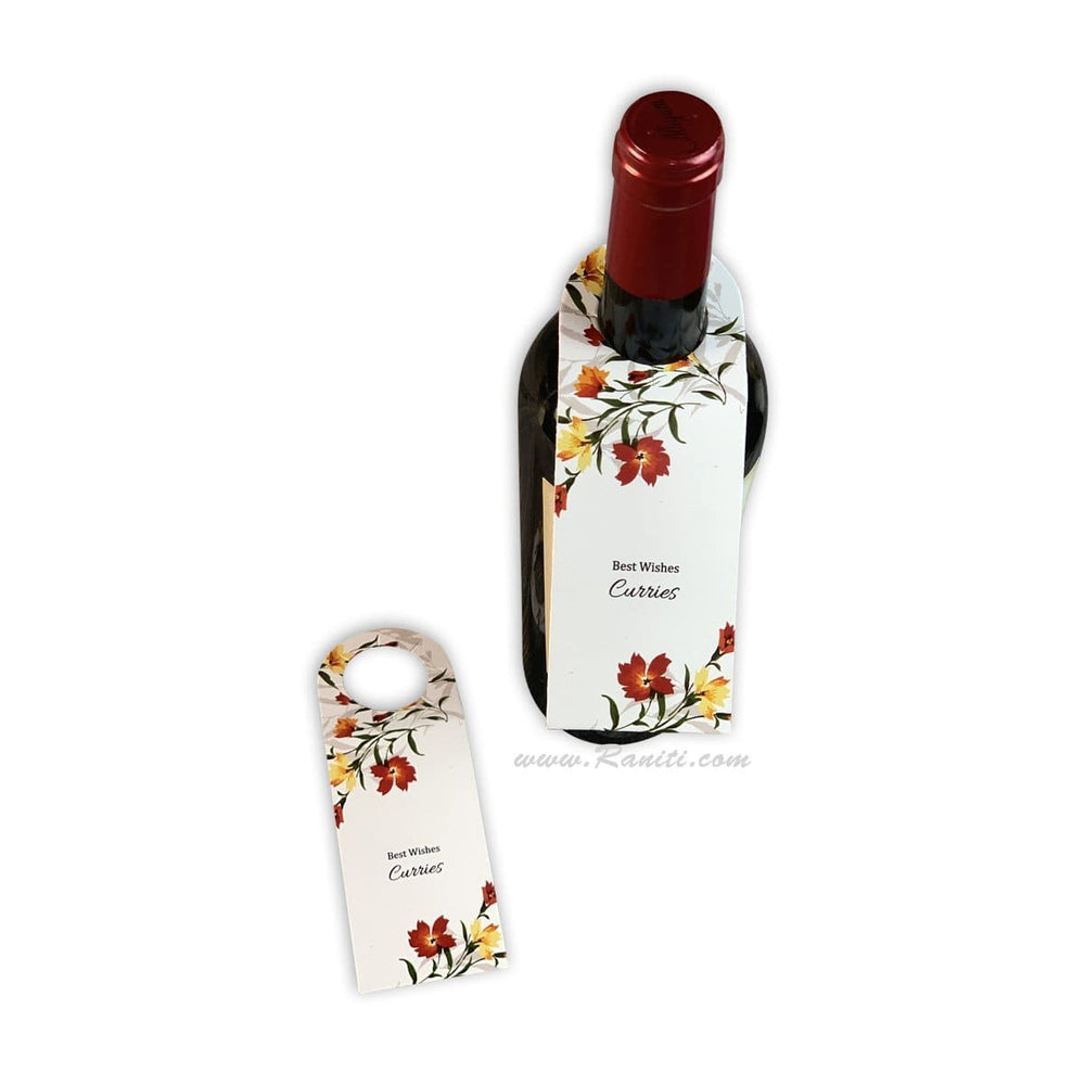 Custom Wine Bottle Neck Tags Personalized for Favors | Gift Tags for Wine Bottles AMWT-1 freeshipping - Raniti LLC - Custom Invitations & Stationery