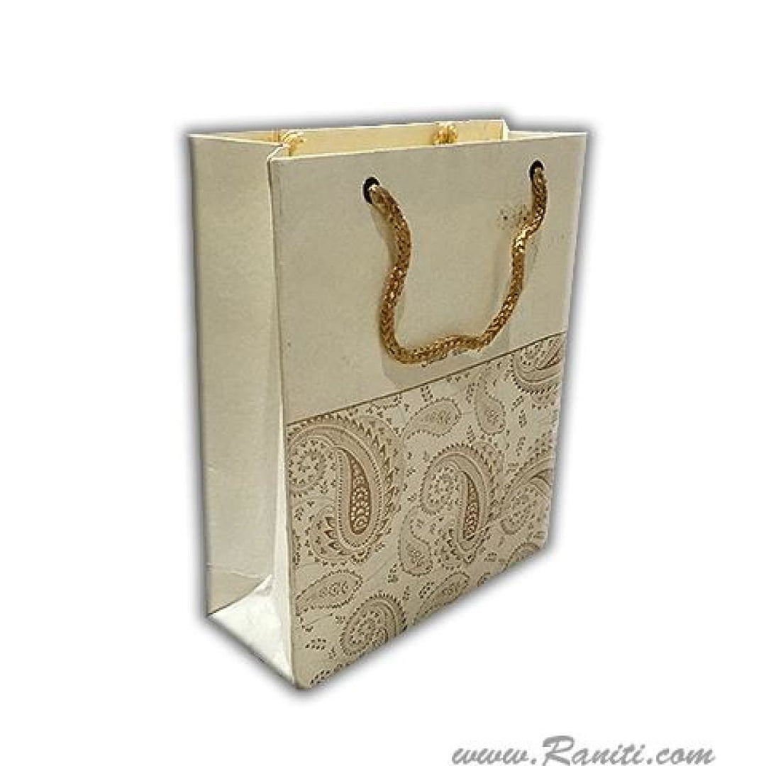 Elegant Personalized Paper Bag - Paisley Theme Custom Wedding Gift Bags AMGB-8 freeshipping - Raniti LLC - Custom Invitations & Stationery