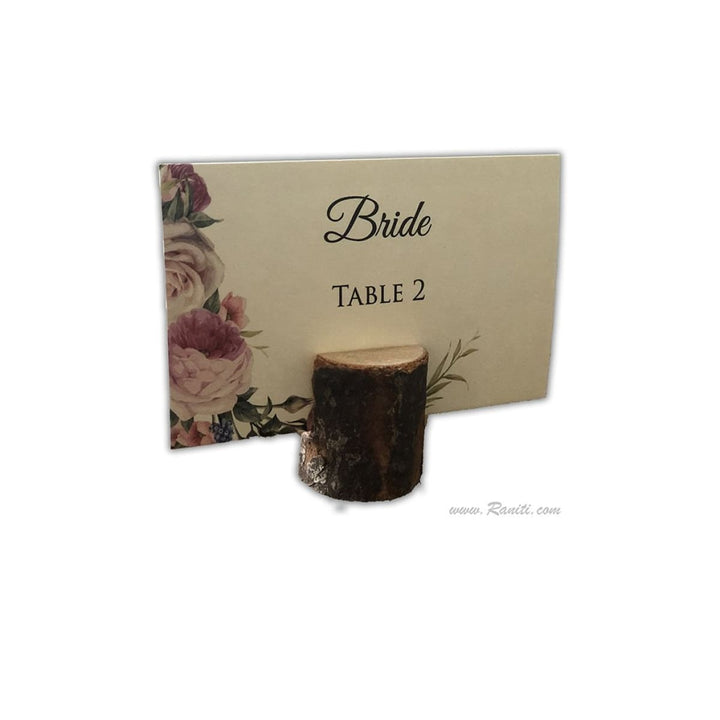 Flat Floral Theme Place Escort Card Custom | Wedding Place Cards | Seating Name Cards for Receptions, Parties, Events JVRPC-1 freeshipping - Raniti LLC - Custom Invitations & Stationery