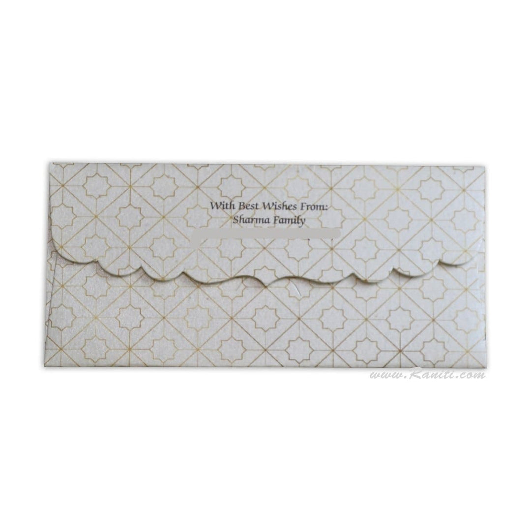 Floral Theme Custom and Personalized Money Gift Check Envelope AME-57 freeshipping - Raniti LLC - Custom Invitations & Stationery