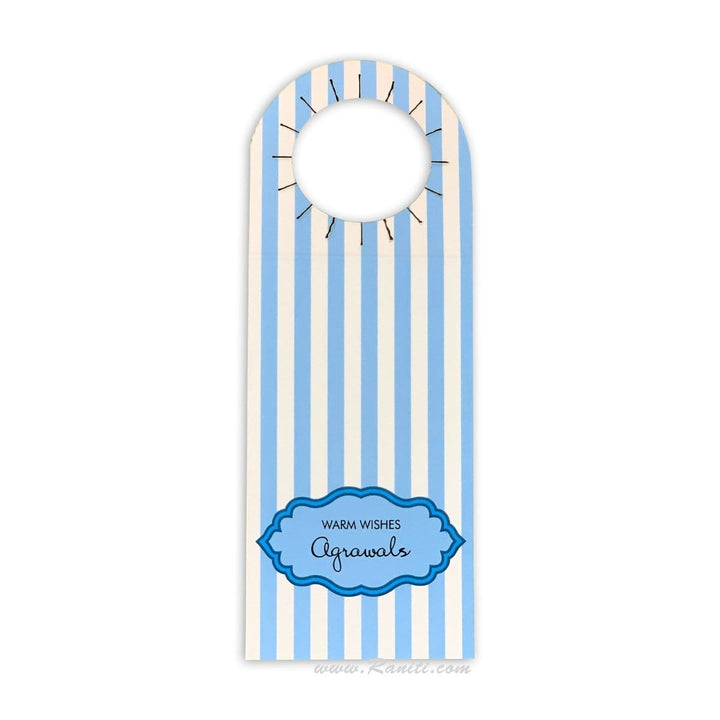 Geometric Design Custom Wine Bottle Neck Tags Personalized for Favors | Gift Tags for Wine Bottles ACWT-12 freeshipping - Raniti LLC - Custom Invitations & Stationery