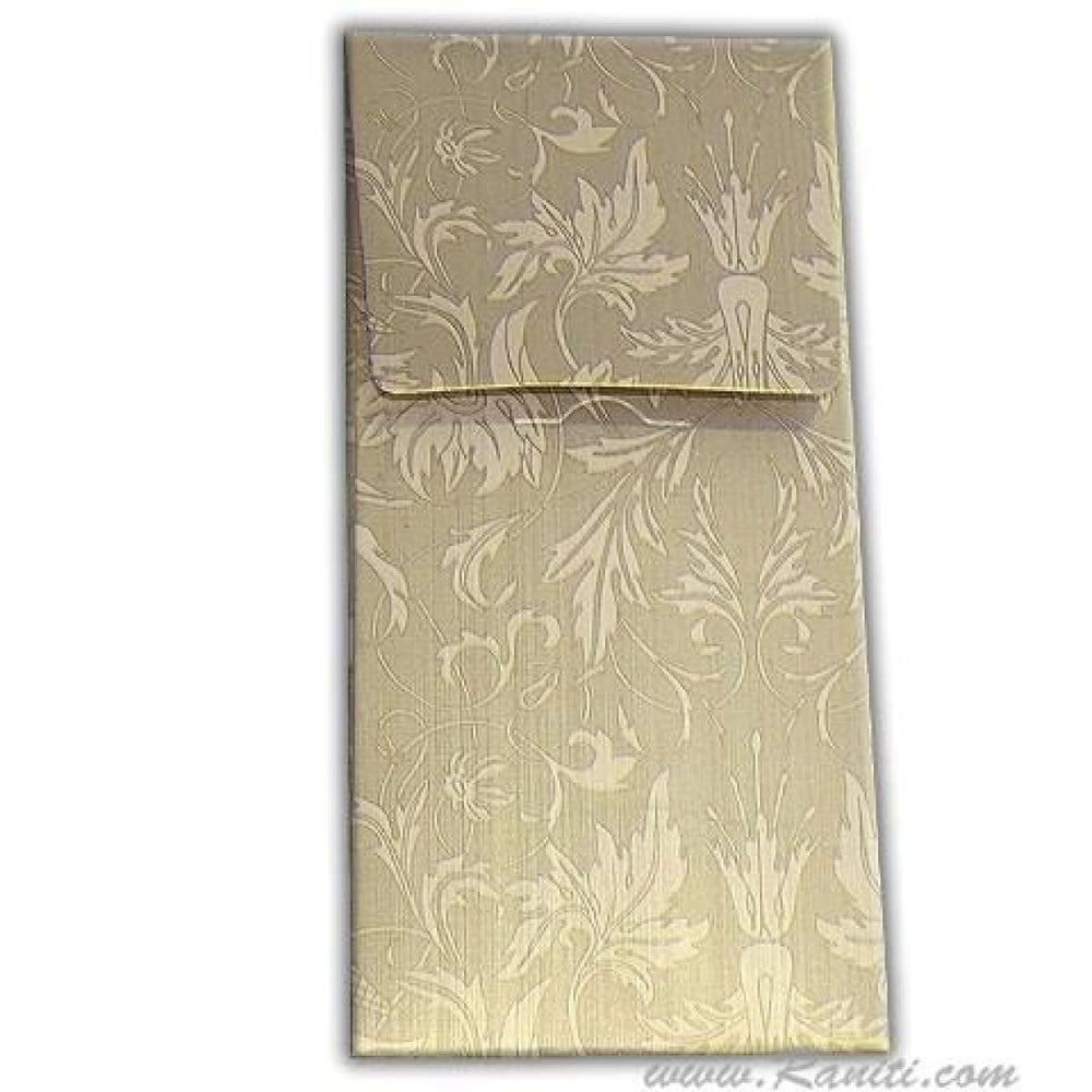 Gold Custom Personalized Money Gift Check Envelope AME-40 freeshipping - Raniti LLC - Custom Invitations & Stationery