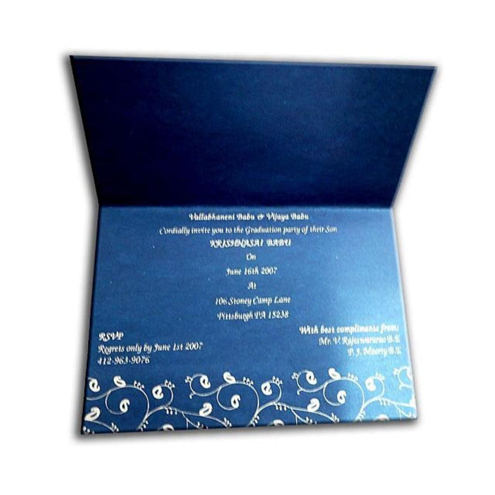 Graduation Party Custom Invitation Cards AMSO-45 freeshipping - Raniti LLC - Custom Invitations & Stationery