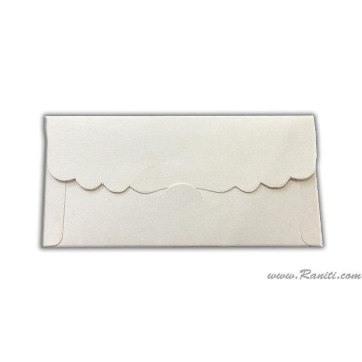 Paisley Design White Money Gift Check Shagan Envelope AME-11 freeshipping - Raniti LLC - Custom Invitations & Stationery