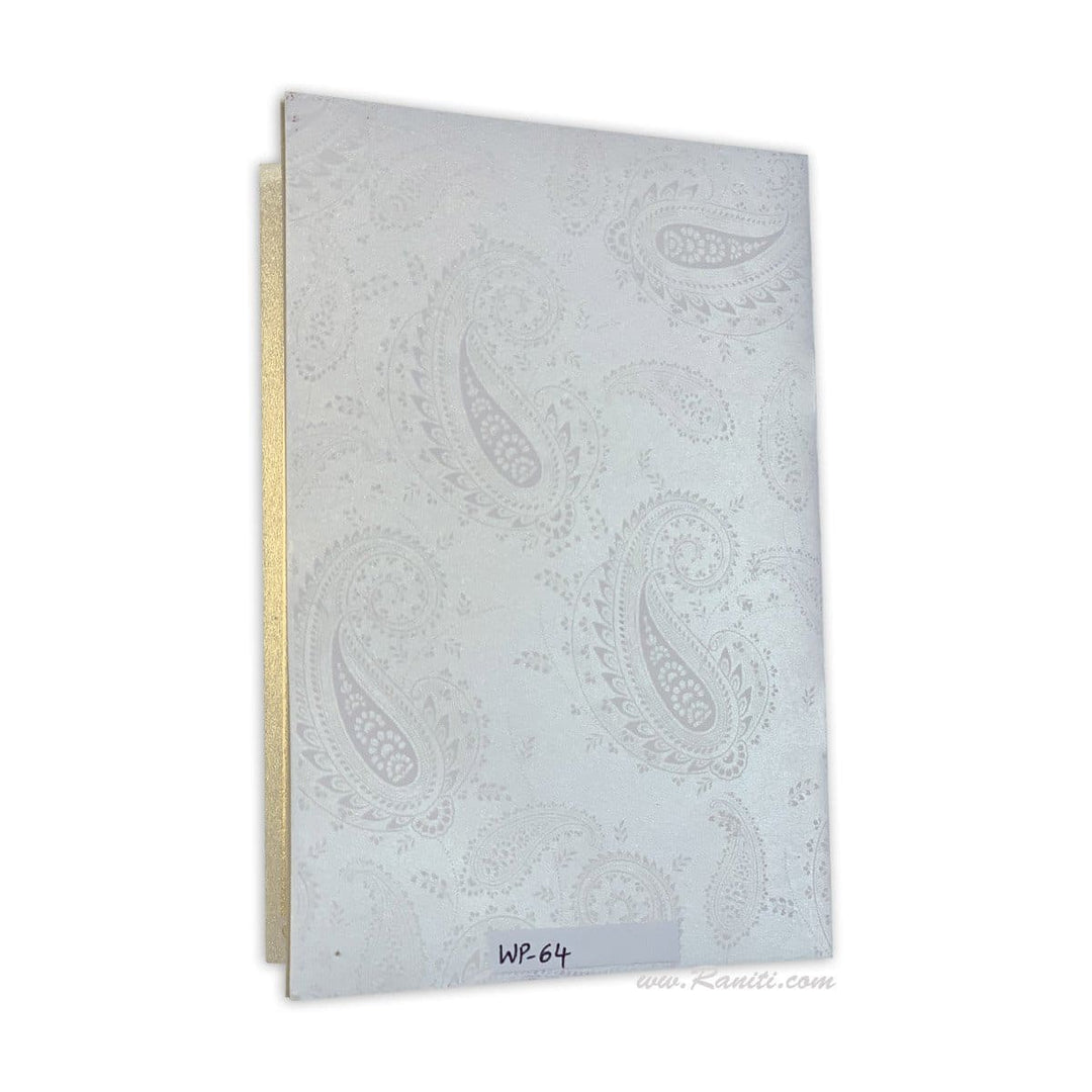 Paisley Theme Custom Wedding Program | Custom Wedding Program Booklet | Ceremony Program with Multiple Pages WP-64 freeshipping - Raniti LLC - Custom Invitations & Stationery