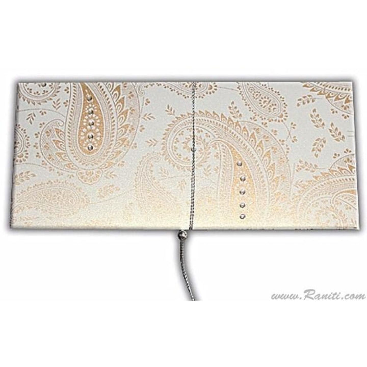 Paisley Theme with Rhinestones Custom Money Gift Check Envelope AME-15 freeshipping - Raniti LLC - Custom Invitations & Stationery