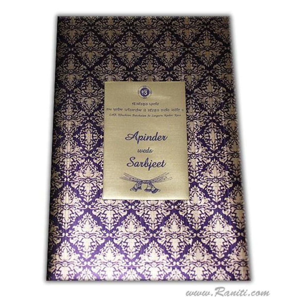 Royal Collection Trifold Prince and Princess Theme Portrait Hard Cover Custom Invitation Card | Trifold Luxury Custom Invitation Card with Multiple Inserts and Foil Print AMH-39 freeshipping - Raniti LLC - Custom Invitations & Stationery