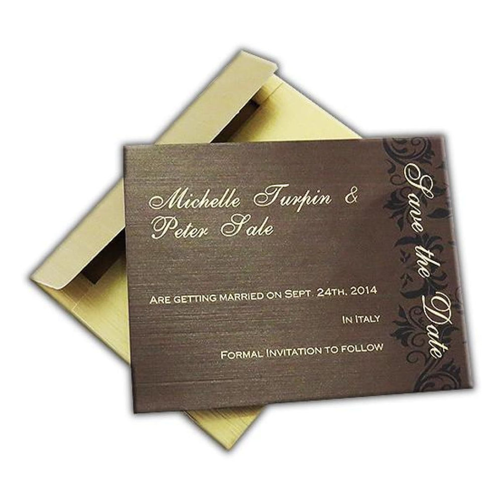 Save The Date Cards Custom AMSO-29 freeshipping - Raniti LLC - Custom Invitations & Stationery