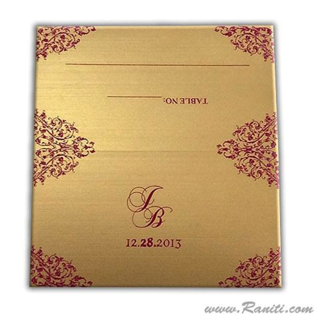 Tented Place Escort Card Custom | Wedding Place Cards | Seating Name Cards for Receptions, Parties, Events AMPC-11 freeshipping - Raniti LLC - Custom Invitations & Stationery