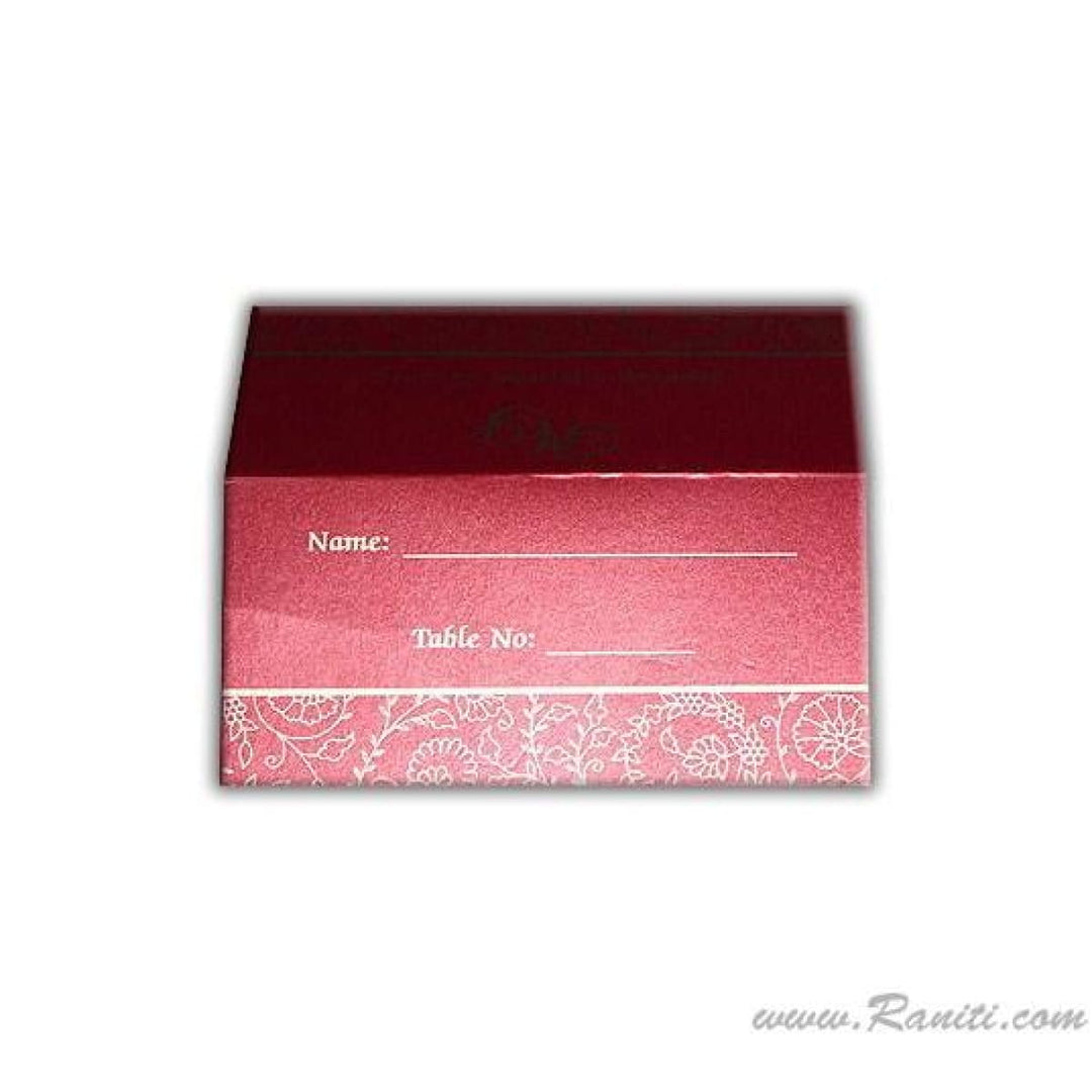 Tented Place Escort Card Custom | Wedding Place Cards | Seating Name Cards for Receptions, Parties, Events AMPC-10 freeshipping - Raniti LLC - Custom Invitations & Stationery