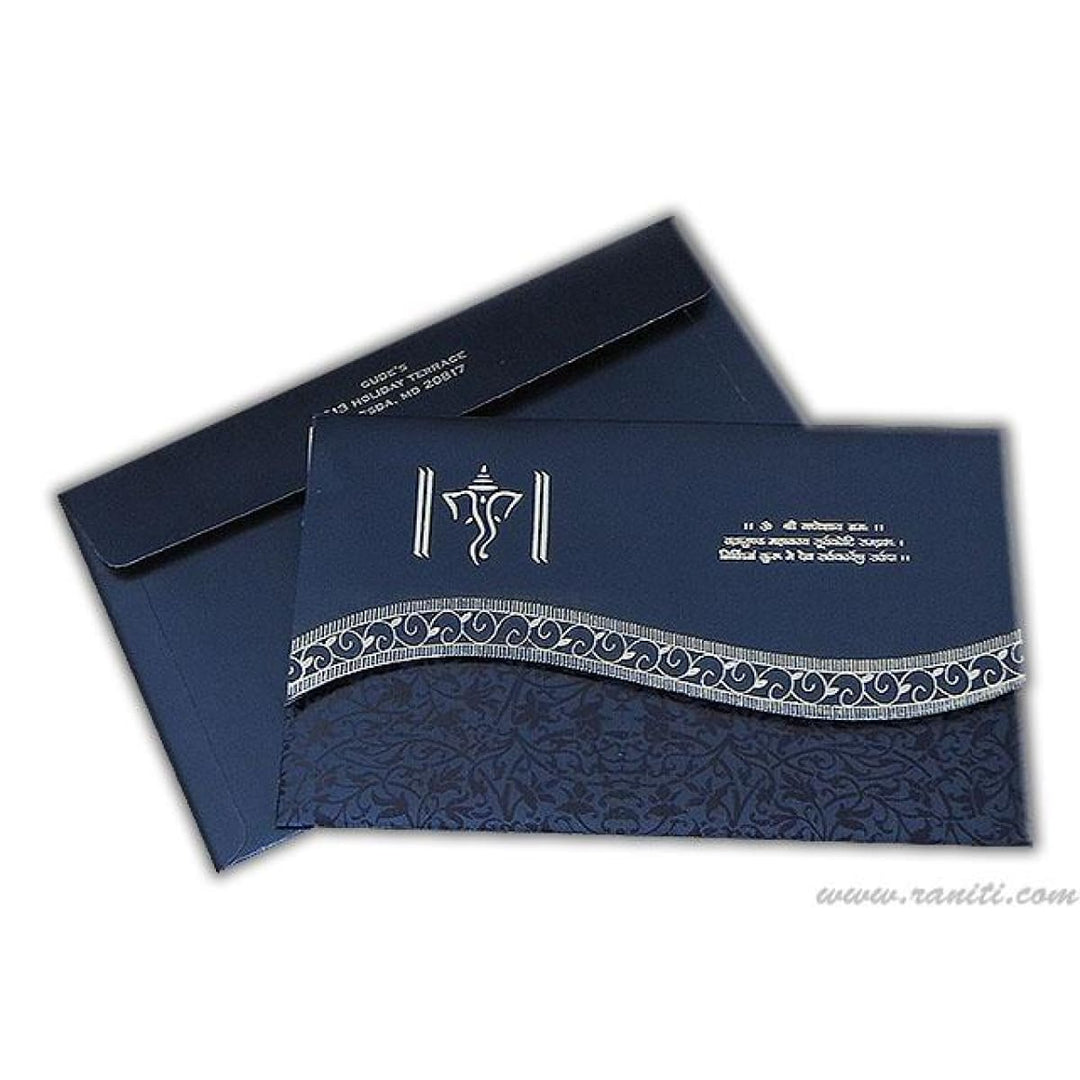 Thread Ceremony Invitations |  Janeu Custom Invitation | Hindu Religious Ceremony Invitation Card AMSO-156 freeshipping - Raniti LLC - Custom Invitations & Stationery