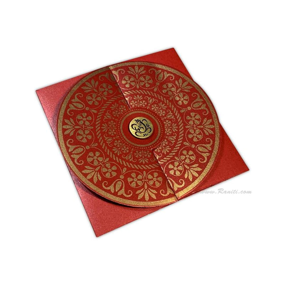 Unique Gatefold Custom Invitation Card, Traditional Wedding Invitation Card, Indian Wedding Invitation AML-301 freeshipping - Raniti LLC - Custom Invitations & Stationery