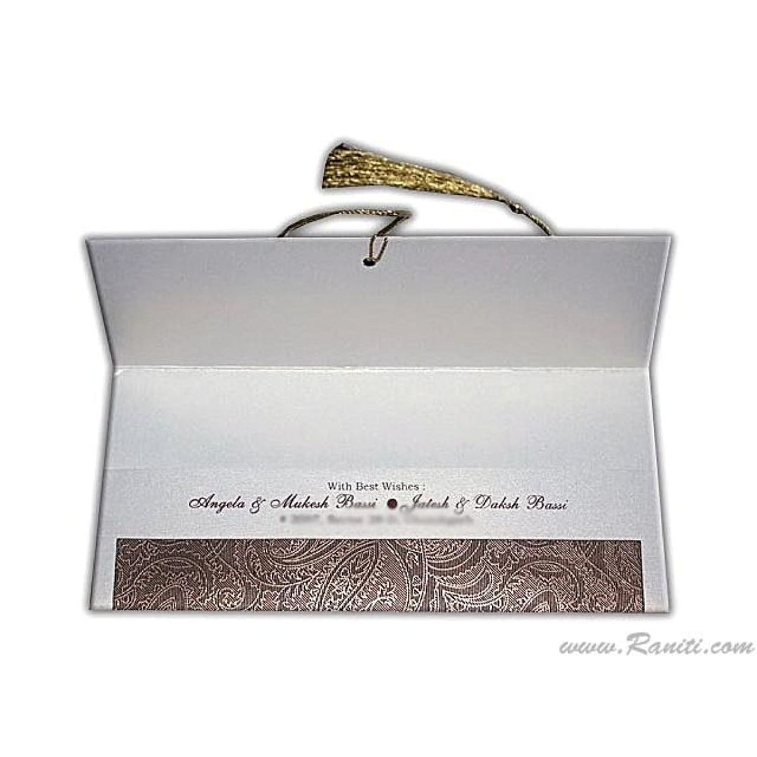 Unique Personalized and Custom luxury Money Gift Check Envelopes AME-36 freeshipping - Raniti LLC - Custom Invitations & Stationery