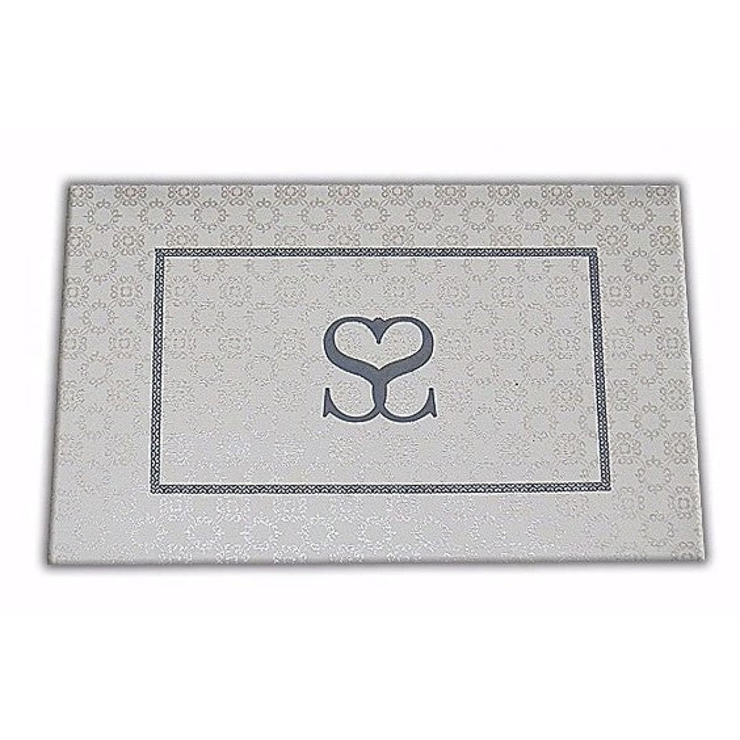 White Rectangle Custom Invitation Card with Multiple Inserts | White Grey Monogram Print Custom Invitation Card Online AM-510 freeshipping - Raniti LLC - Custom Invitations & Stationery